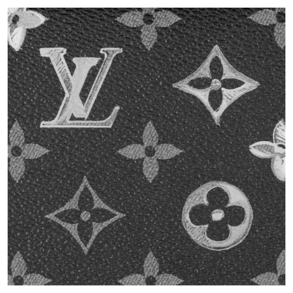 Image illustrating Louis Vuitton’s Monogram motif