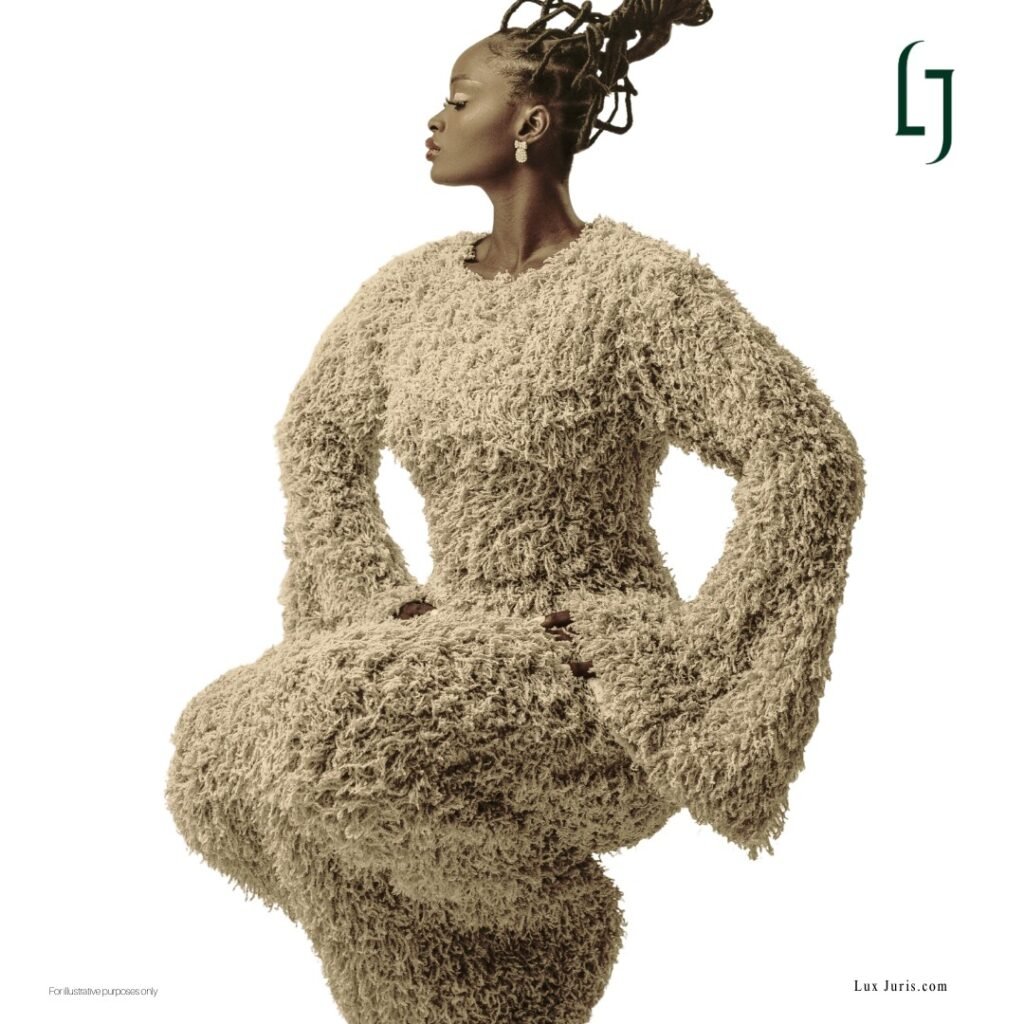 Dress used to illustrate the concept of legal protection for a fashion designer’s creations