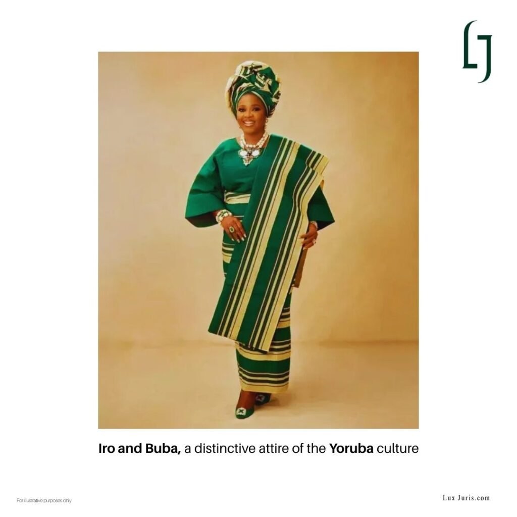 Image: Iro and Buba, a distinctive attire of the Yoruba culture