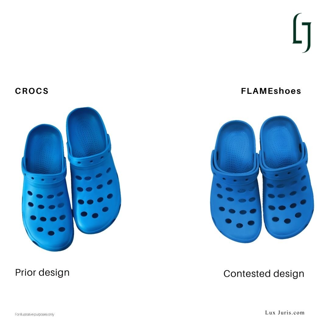 Crocs at the EUIPO: How Near Is Too Near in the Language of Design Law?