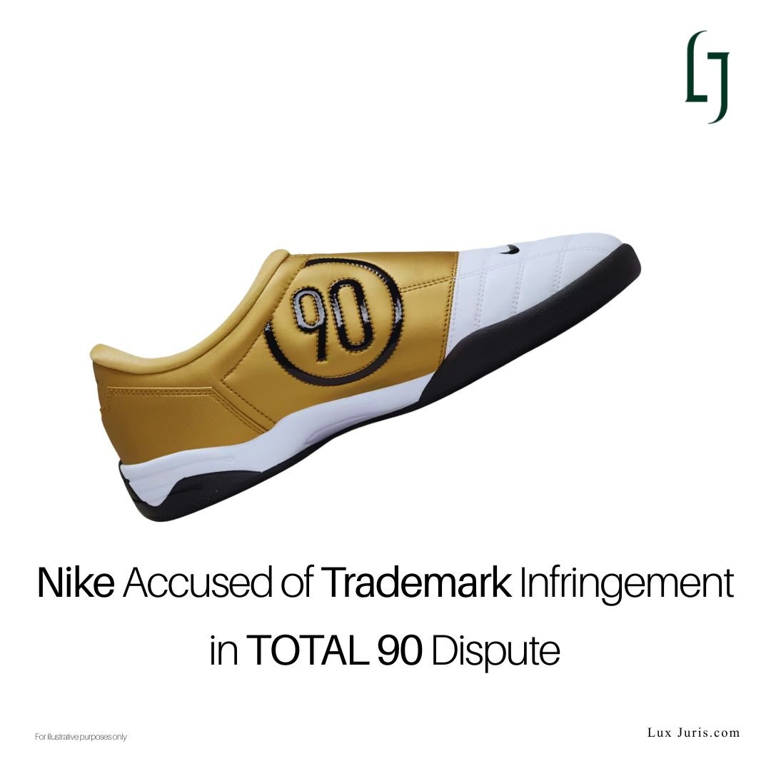 Total90 LLC Sues Nike for Use of TOTAL 90 Mark