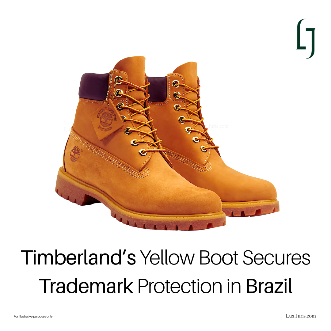 Timberland’s Yellow Boot Secures Trademark Protection in Brazil
