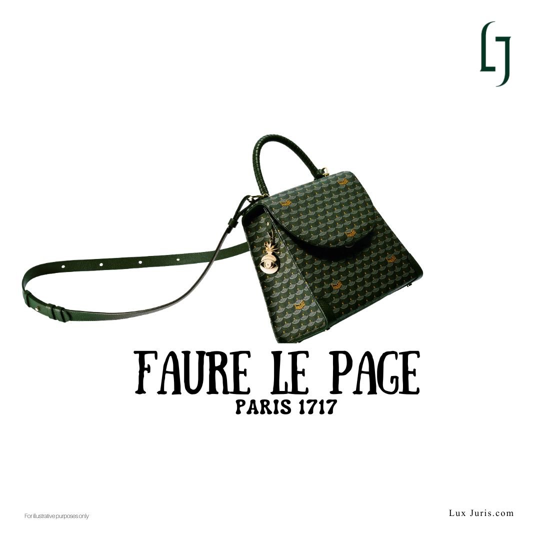 Fauré Le Page vs Goyard: The Case of “Paris 1717”